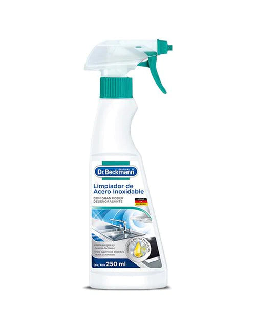 Limpiador de Acero Inoxidable 250 ml Dr. Beckmann