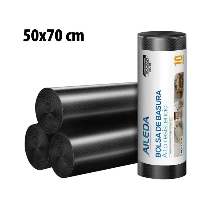 Aileda Bolsa De Basura 50x70 cm 10 Unidades