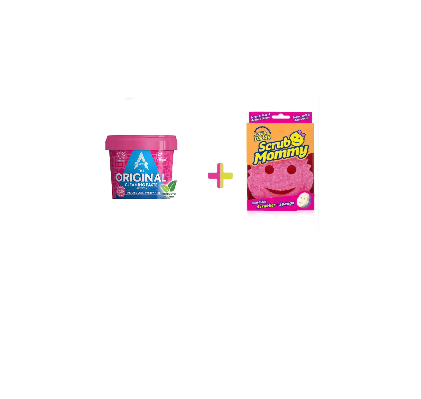Astonish 1 Pasta + Scrub 1 Esponja Mommy o Daddy