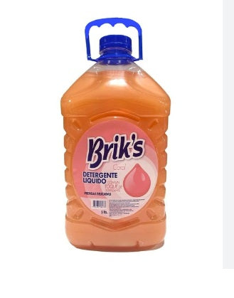 Detergente BRIK'S - Prendas Delicadas - CORAL de 5 litros