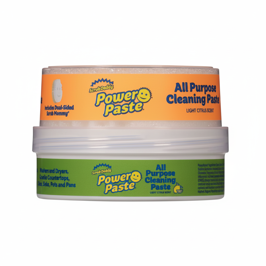 SCRUB DADDY Pasta Limpiadora Multiusos 250gr Con Esponja
