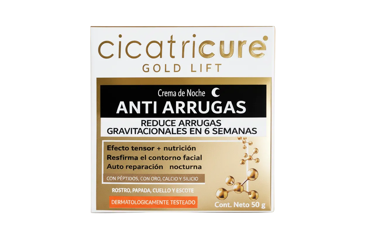 Crema Cicatricure Gold Lift Crema de noche ANTI ARRUGAS 50 gr