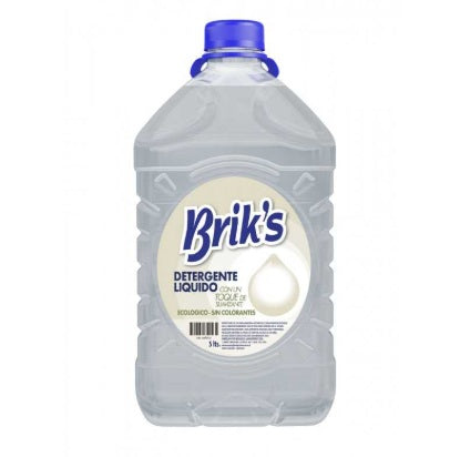 Detergente BRIK'S Perlado blanco de 5 litros