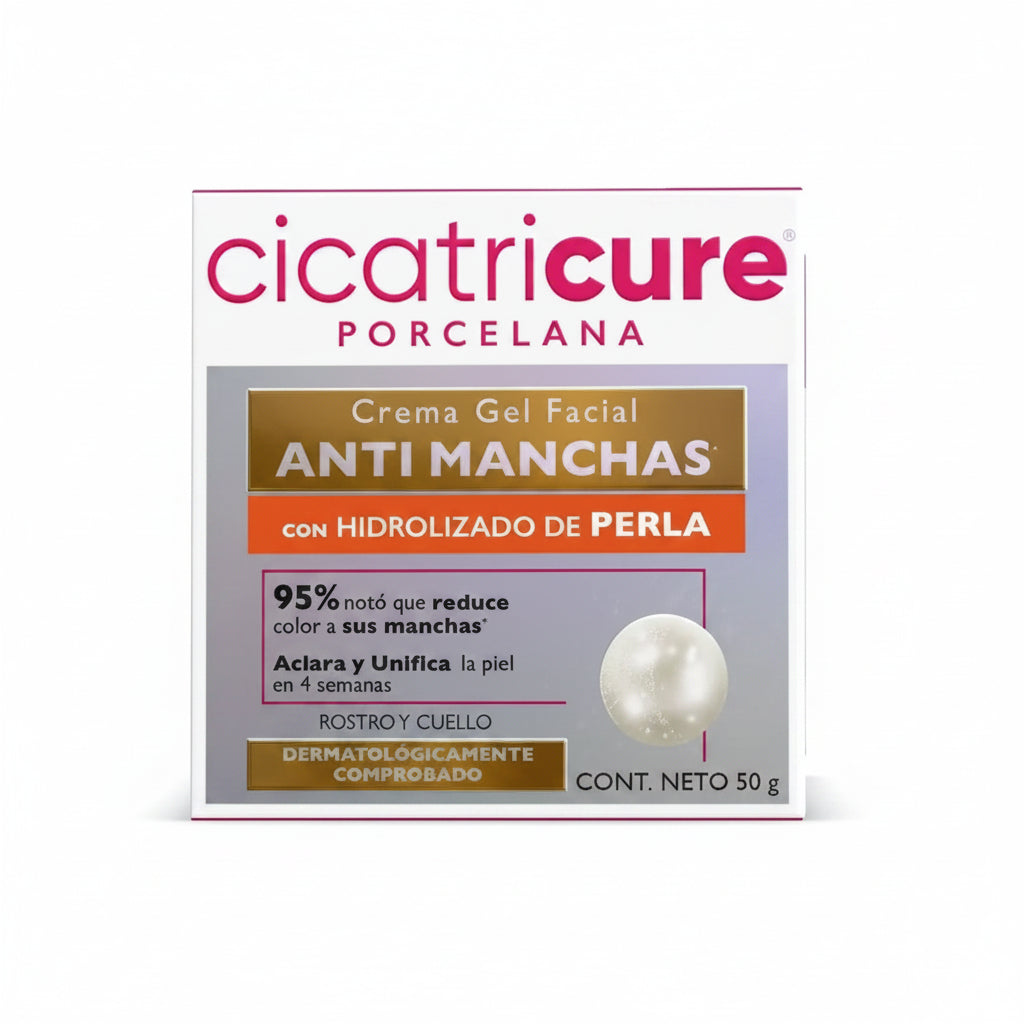 Cicatricure Porcelana Crema Gel Facial Antimanchas 50 G