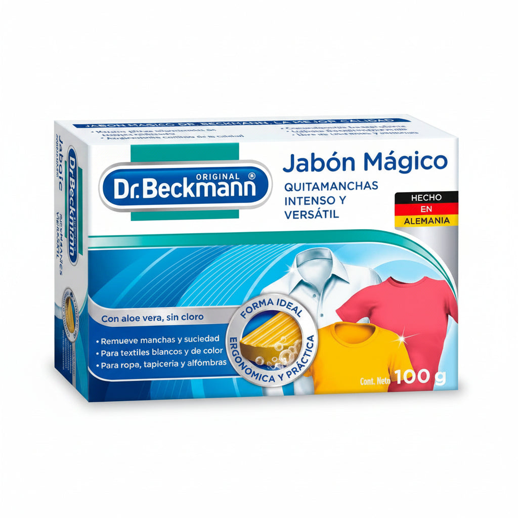 DR. BECKMANN Jabón Mágico para Ropa y Tapicería 100gr