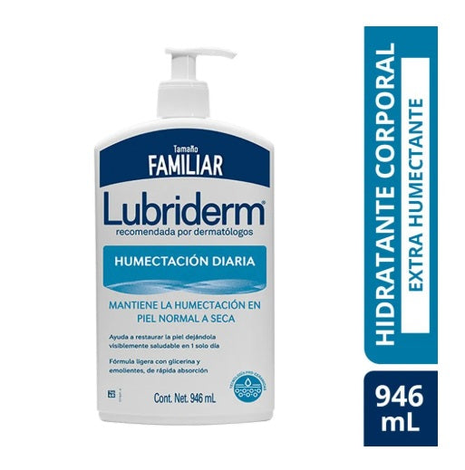 Crema Corporal Lubriderm Humectación Diaria 946 ml