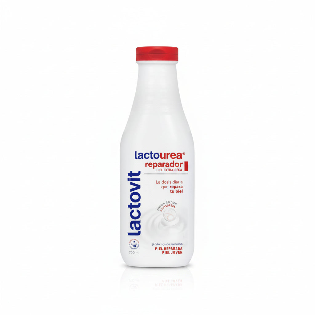 LACTOVIT Jabón Líquido Cremoso Reparador piel Extra Seca Lactourea 700 ml