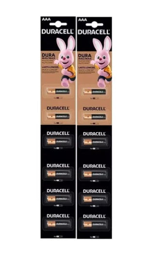 Duracell 2 Pila Alcalina AAA