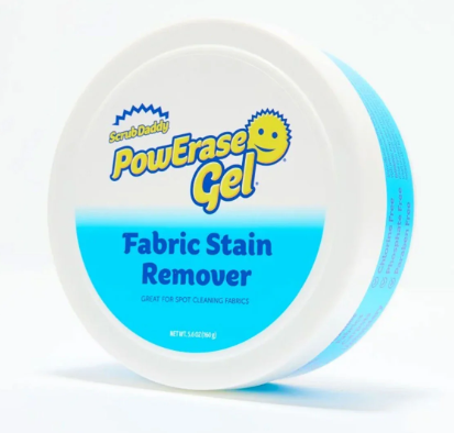 PowErase Gel Scrub Daddy, pack de Gel quitamanchas 160 gr más esponja Scrub Mommy, para telas y textiles