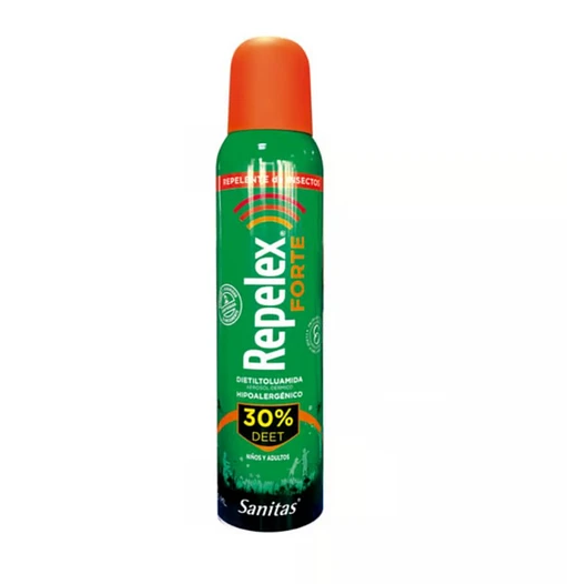 Repelex Forte Dietiltoluamida 30% Spray Repelente de Insecto 165 mL