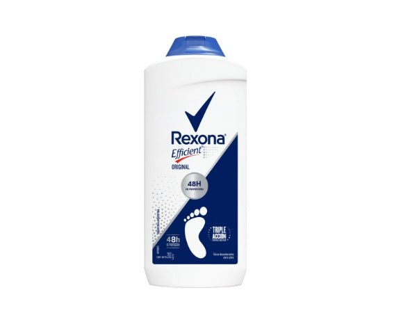 TALCO PARA PIES Rexona Efficient Original , 200 g