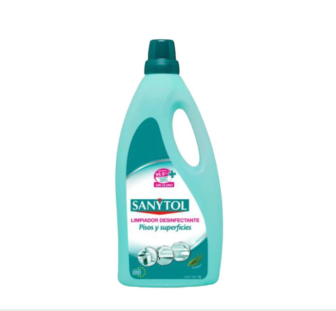 Limpiador Desinfectante Suelos y Superficies Sanytol 1 lt