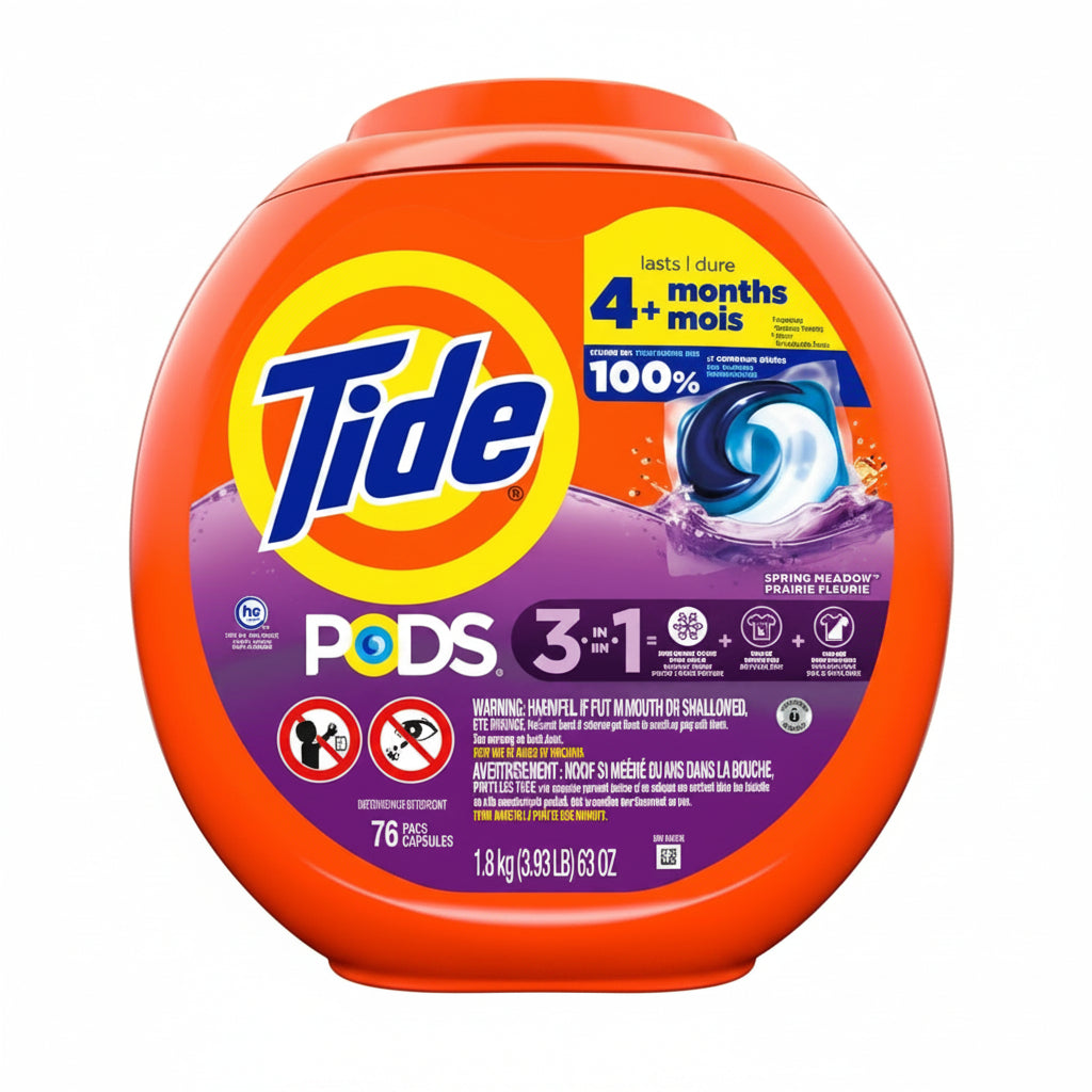 TIDE Detergente Cápsulas 76 Unidades