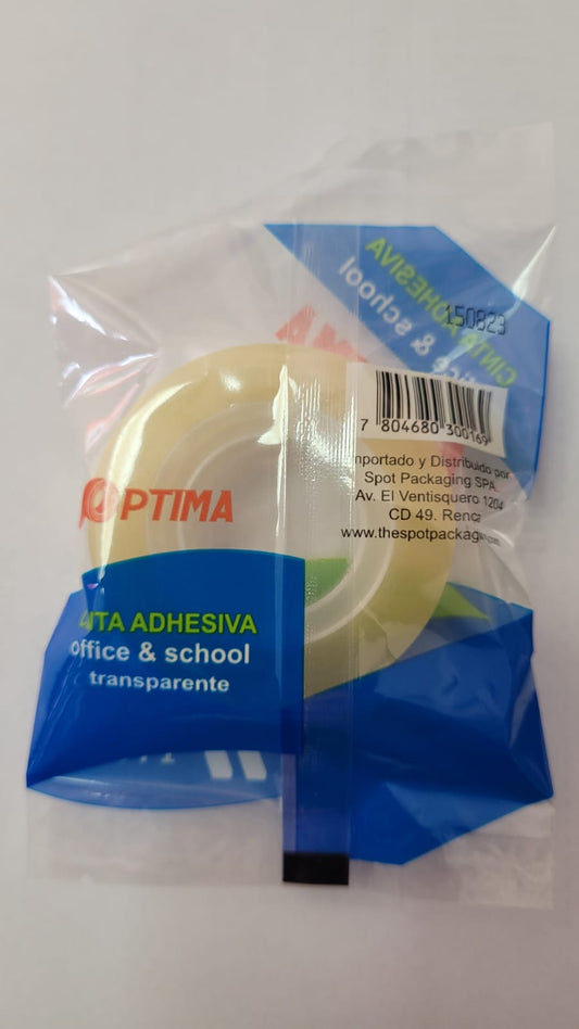 36 CINTAS ADHESIVAS TRANSPARENTES DE 30 M