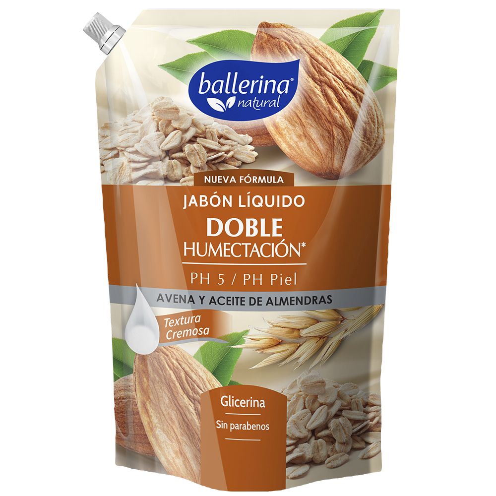 Ballerina Jabón de Almendras de 750 ml