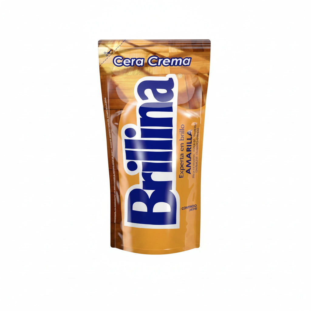 BRILLINA Cera Crema Amarilla - 340ml