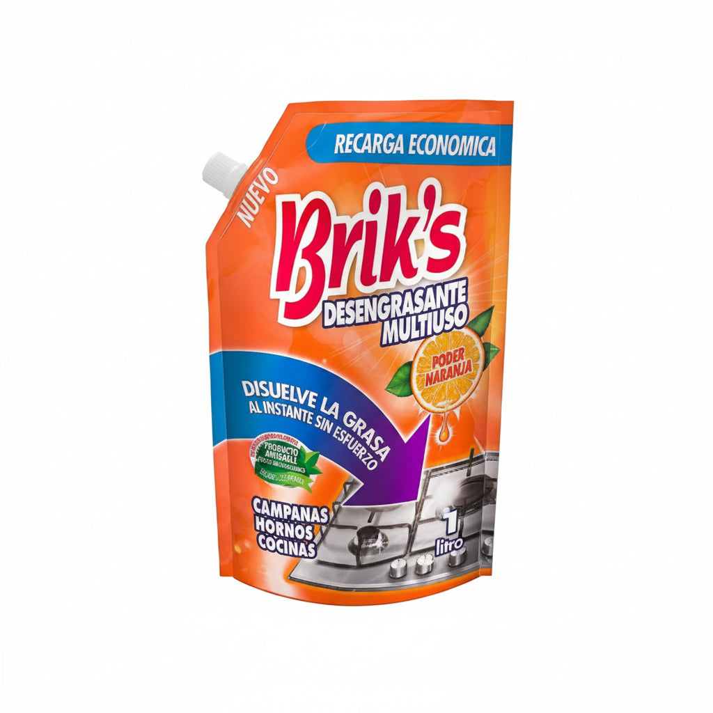 Desengrasante Multiuso Brik`s 1L Doypack