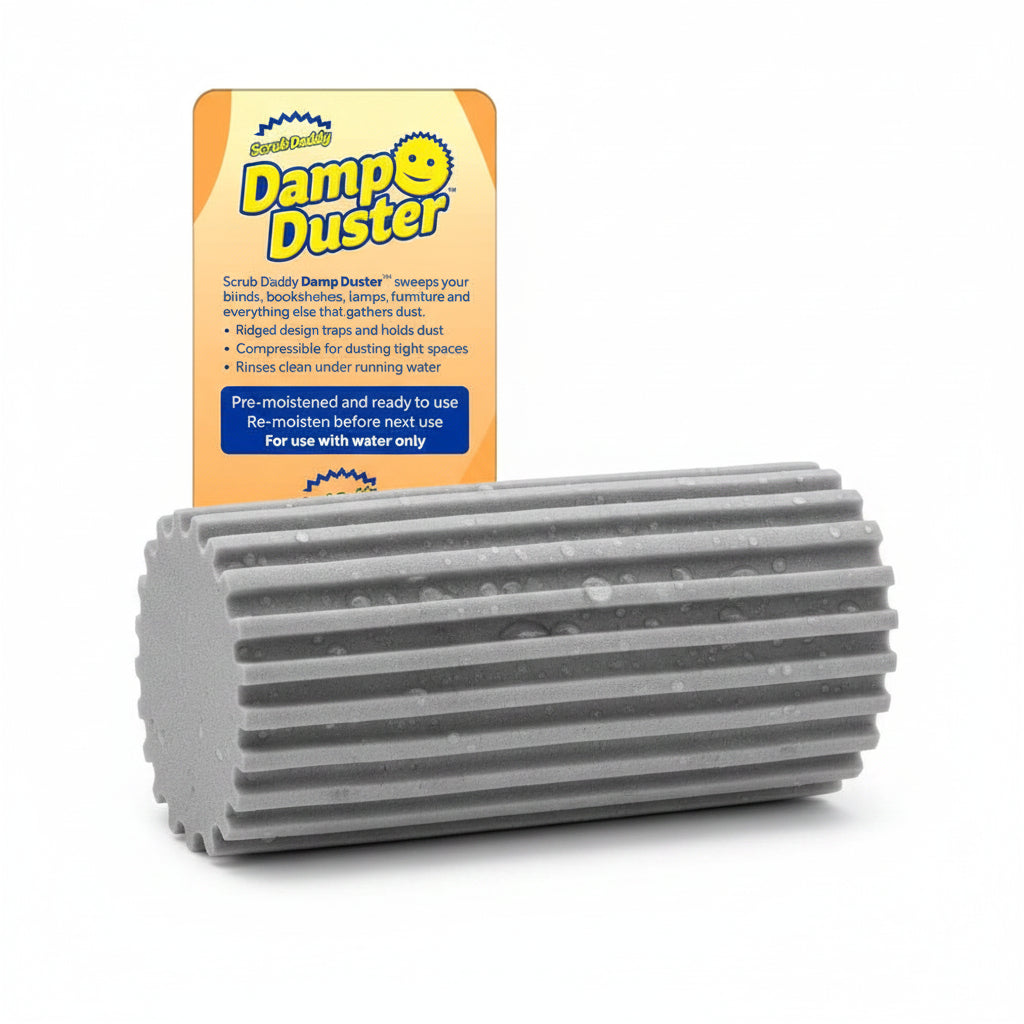 SCRUB Daddy Damp Duster Atrapa Polvo y Pelos de mascota