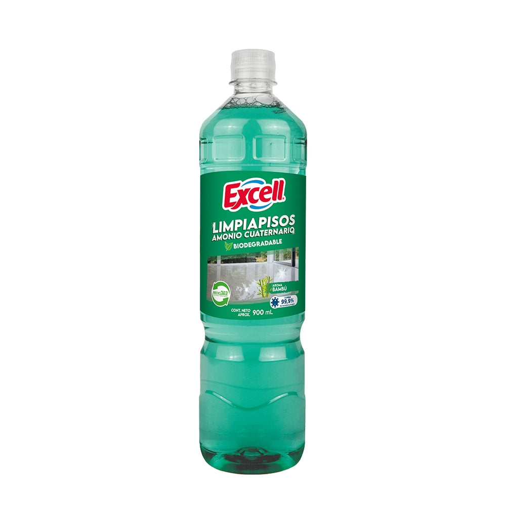 Excell Limpia pisos desinfectante Aroma Bamboo 900 ml