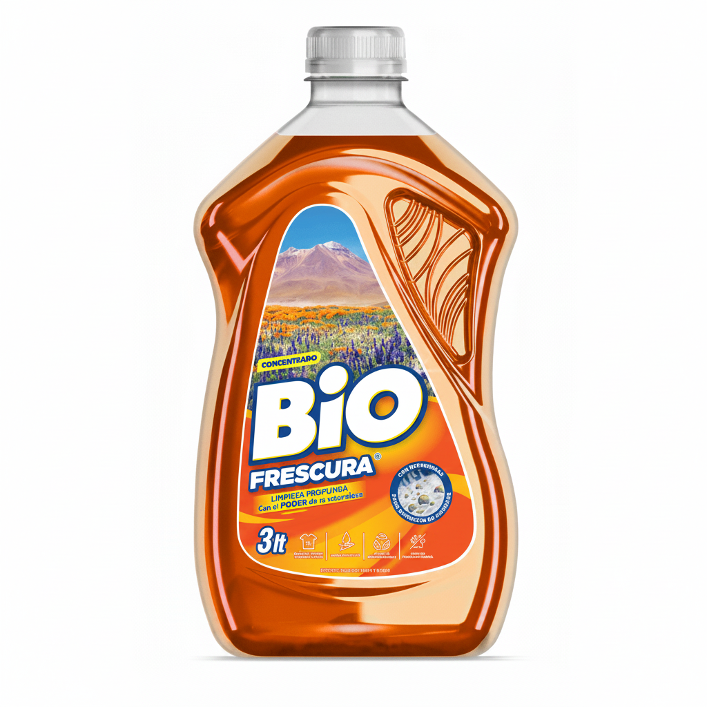 BIO FRESCURA Detergente Líquido Esencia Desierto Florido 3L