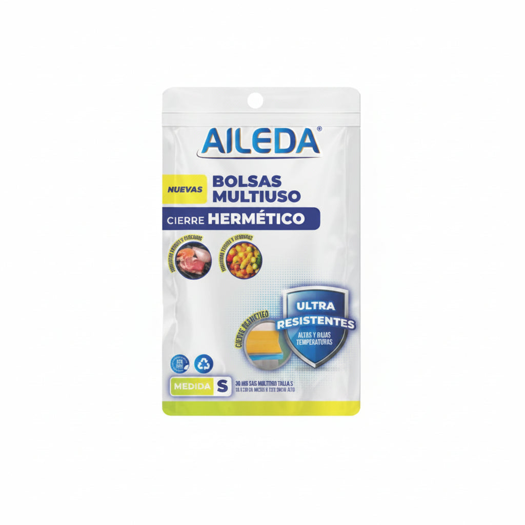 AILEDA Bolsa Uso Hermético Pequeña 30Un