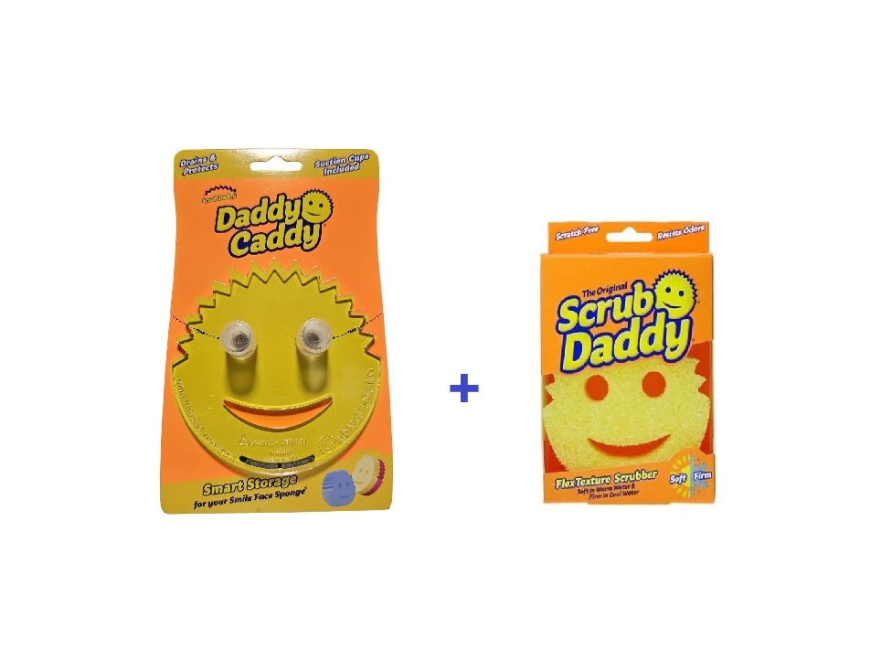 Scrub Soporte Daddy Caddy + Esponja Scrub Daddy