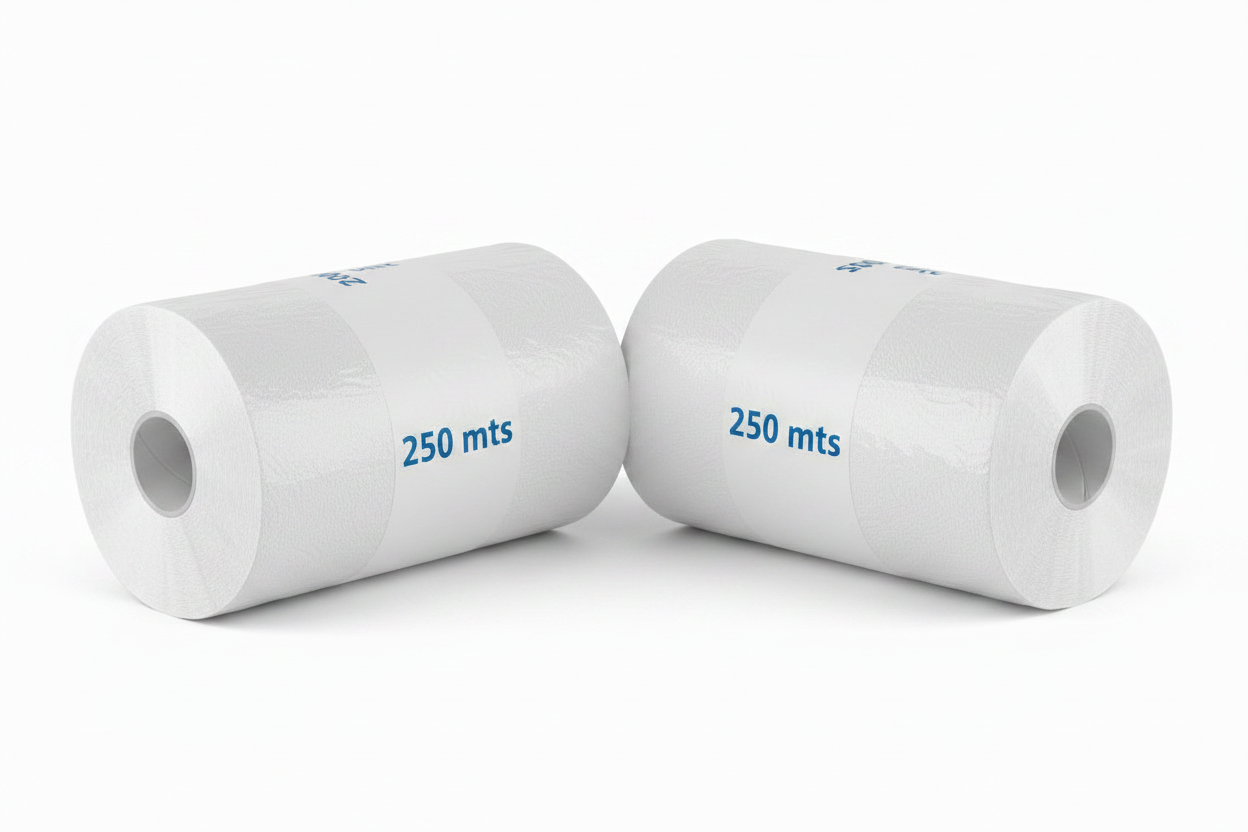 TOALLA DE PAPEL JUMBO 2X250 METROS