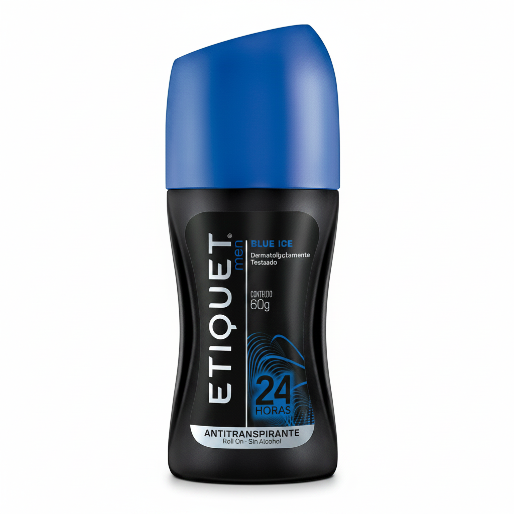 ETIQUET Desodorante Roll on Men Blue Ice - 60gr
