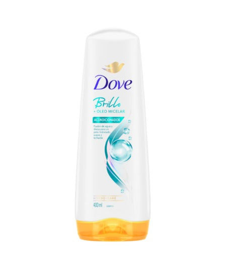 Dove Acondicionador Brillo + Oleo Micelar 400ml