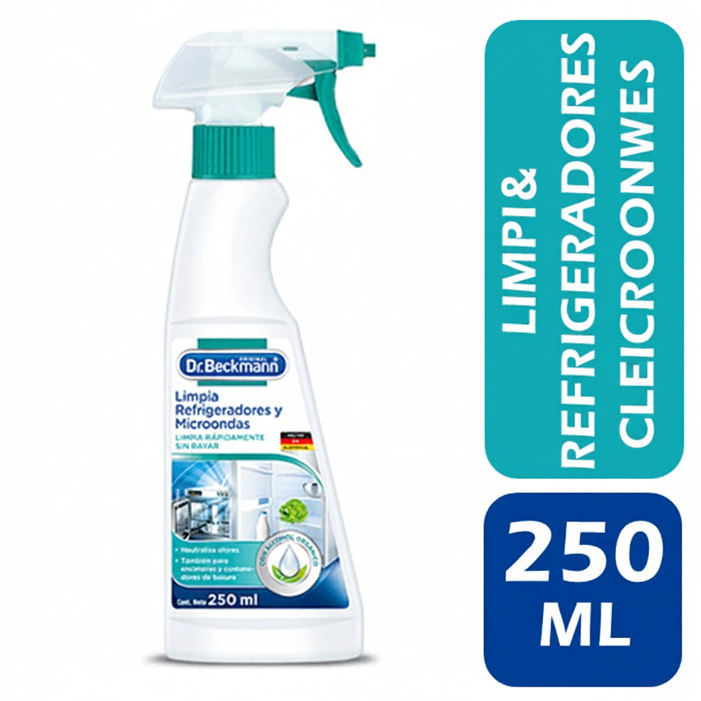 DR. BECKMANN Limpia Refrigeradores y Microondas 250 ml