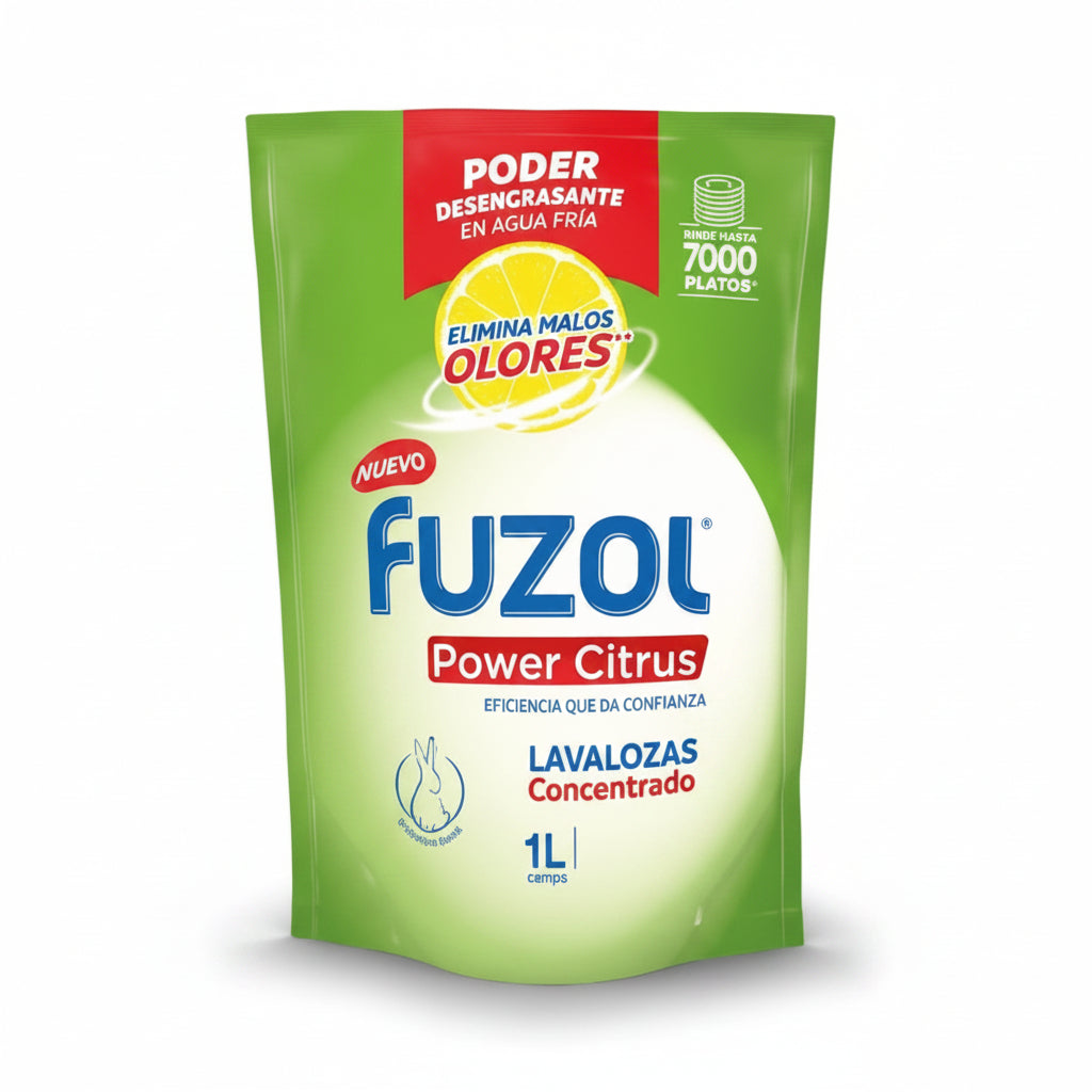 FUZOL Lavalozas Power Citrus Concentrado 1Lt