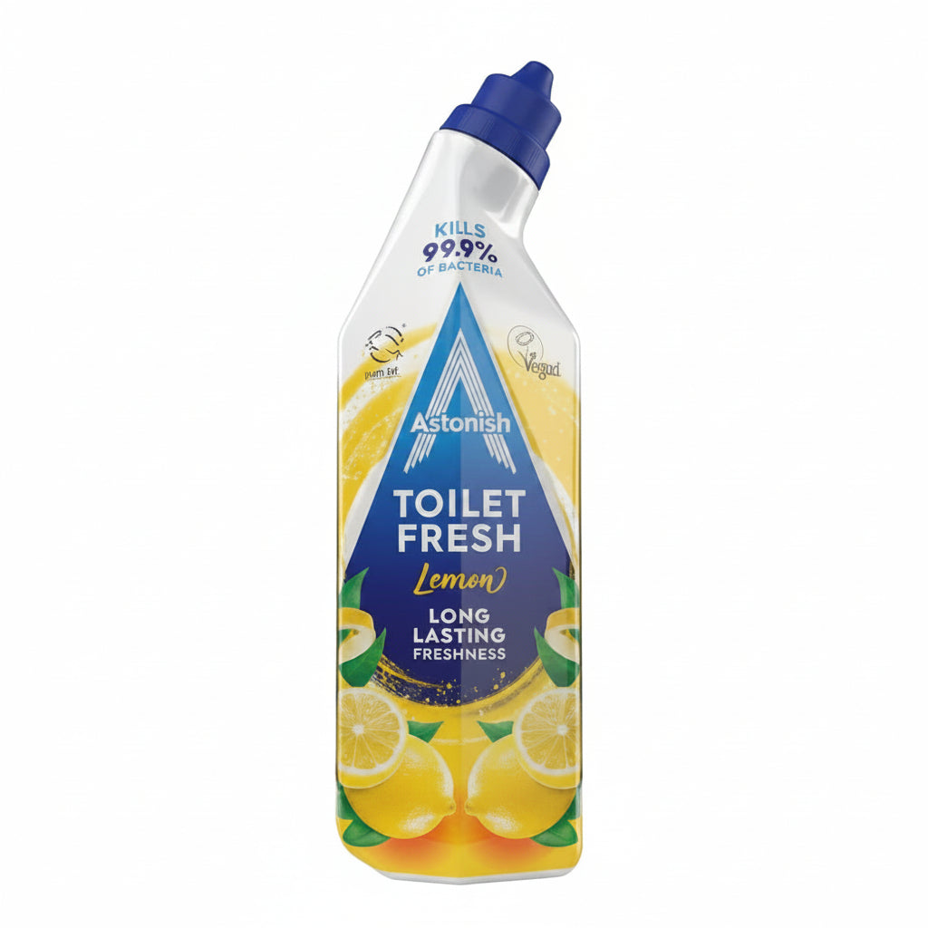 ASTONISH Limpiador Gel Inodoro Fresco Limón - 750 ml