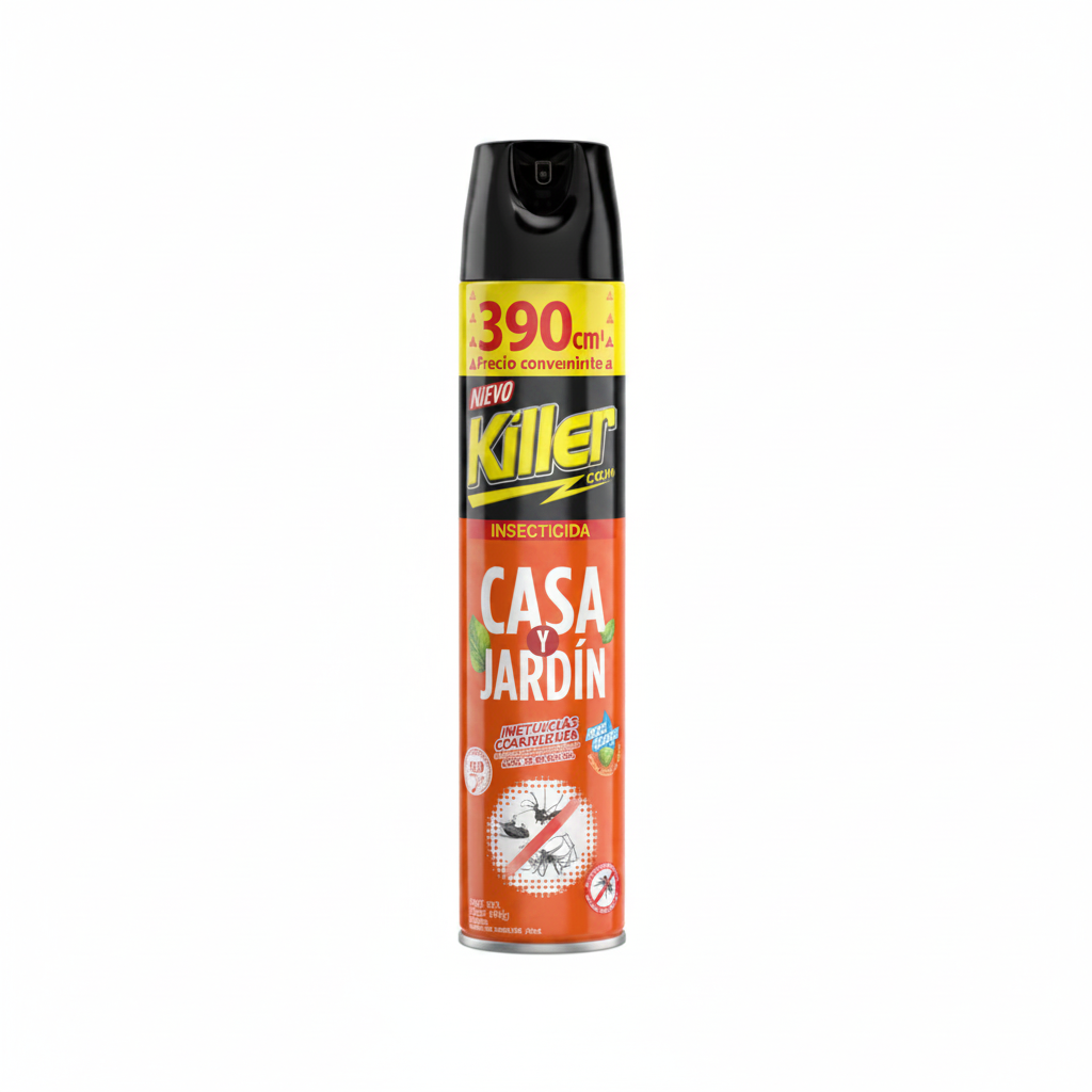 KILLER Insecticida Killer Casa Jardin 390cc