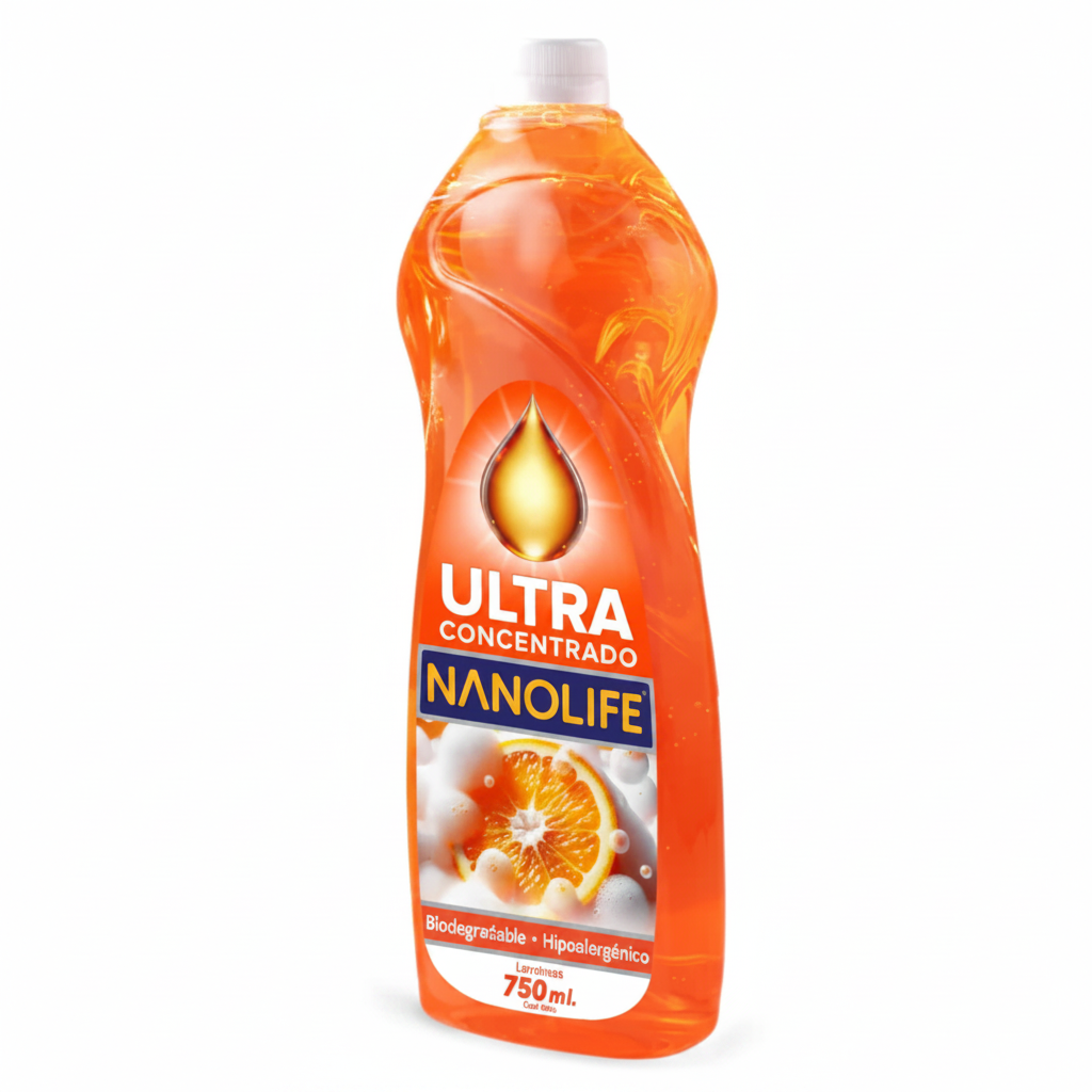 NANOLIFE Lavaloza concentrado biodegradable e hipoalergénico 750ml