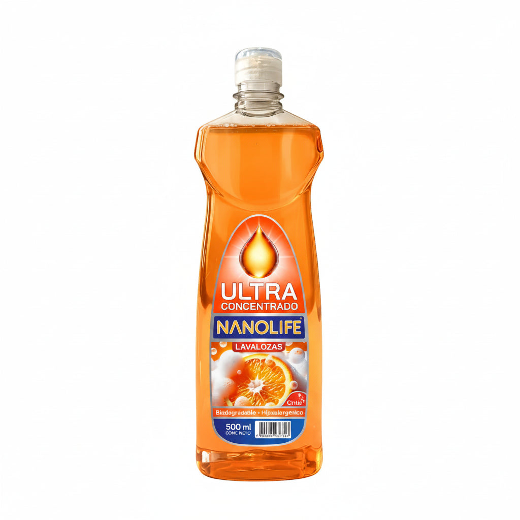 NANOLIFE Lavaloza Esencia Naranja 500ml