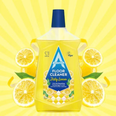 Astonish Limpiador de Pisos Zesty Lemon 1 Lt
