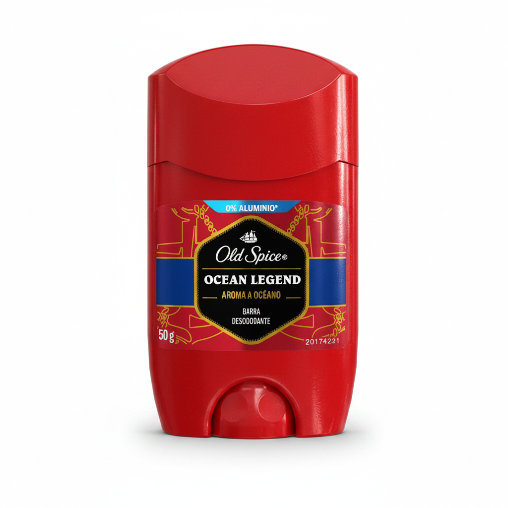 OLD SPICE Desodorante Barra Ocean Legend Aroma Océano 50gr