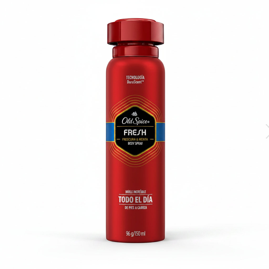Desodorante Spray Old Spice Fresh Aroma Menta - 150ml