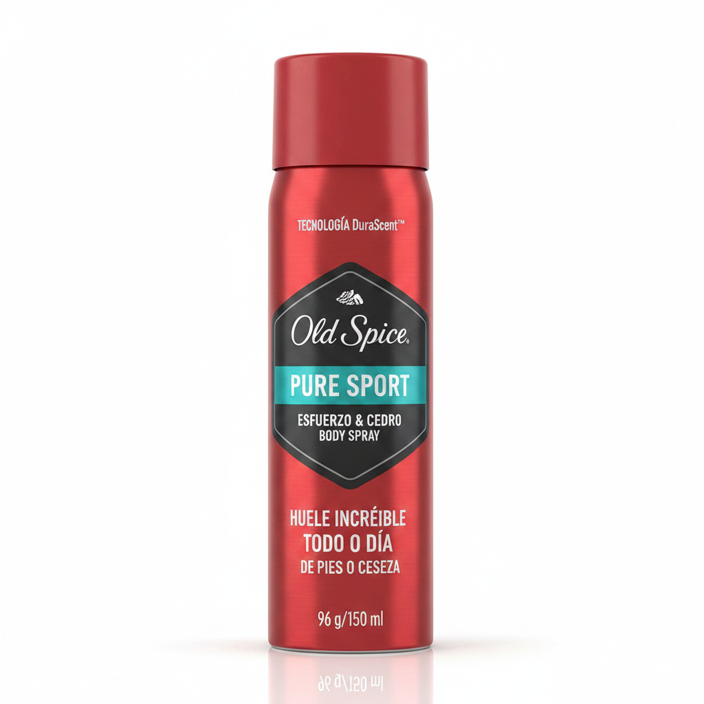 OLD SPICE Desodorante Spray Pure Sport Aroma Cedro 150ml