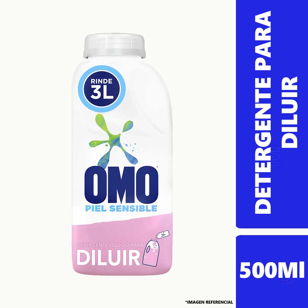 Detergente OMO Líq - Piel Sensible 500 ML