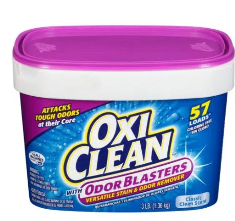OxiClean Quitamanchas Versátil Odor Blaster en Polvo 1,37 kg
