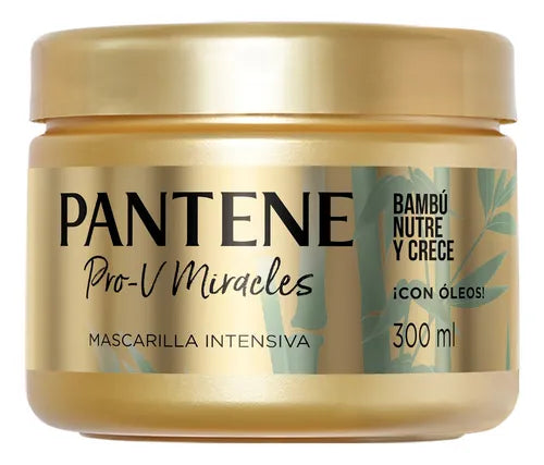 Mascarilla Pantene Pro-V Miracles Bambú Nutre & Crece 300 ml