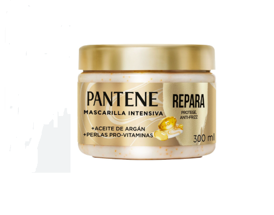 Mascarilla Pantene Repara Anti frizz con aceite de Argán 300 ml