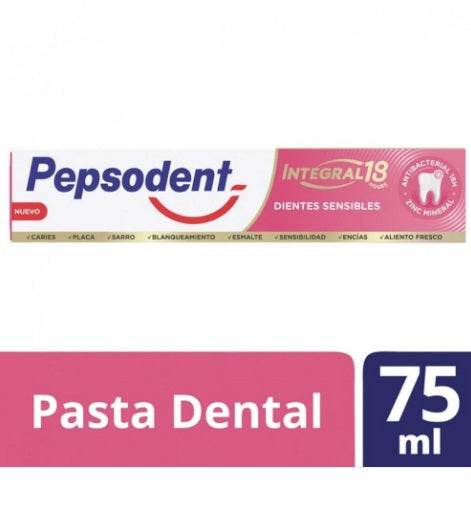 Pepsodent 18 Pasta dental para dientes sensibles 75 Ml