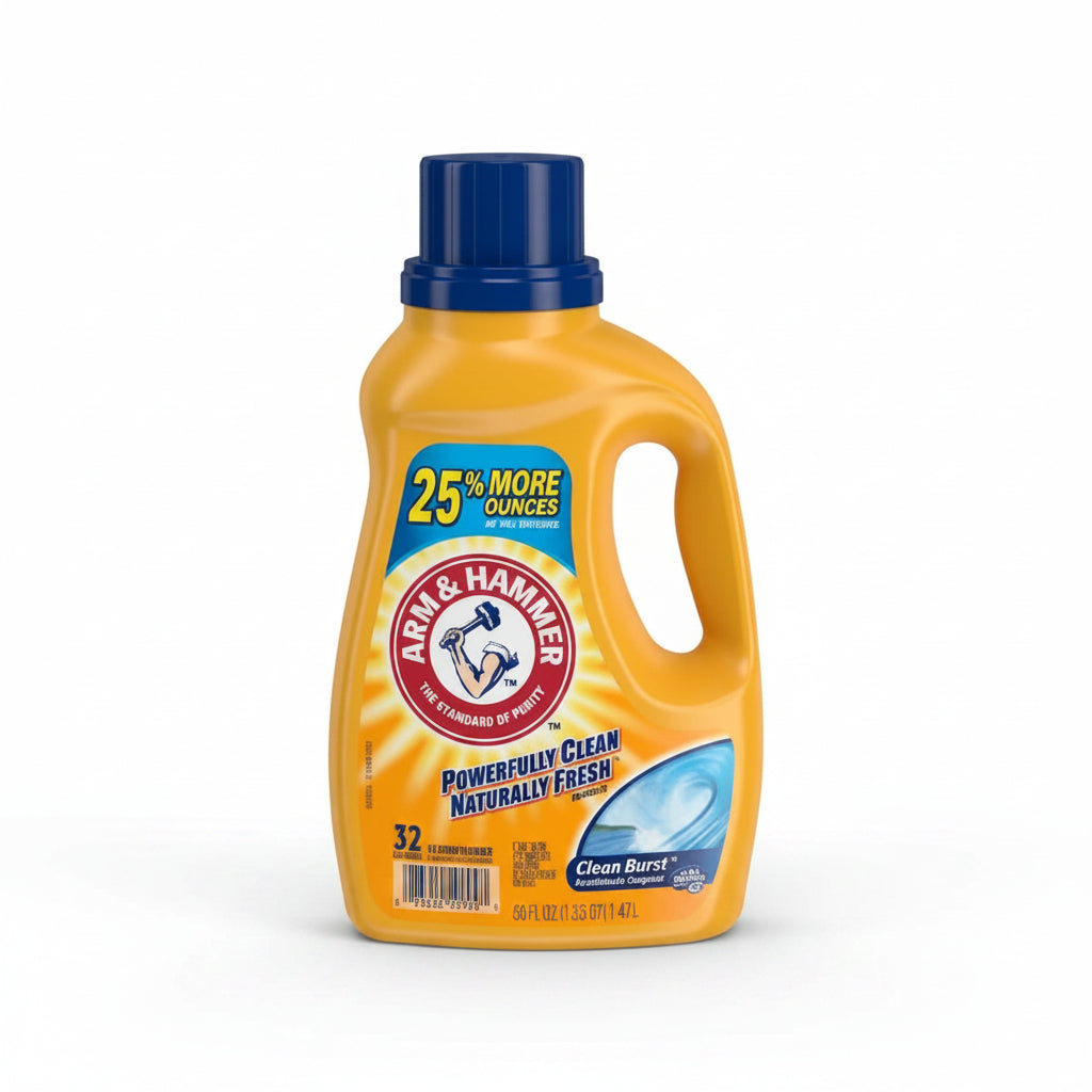 ARM & HAMMER Detergente Líquido Concentrado Para Ropa 1.47 Litros