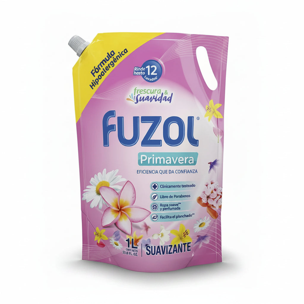 FUZOL Suavizante Liquido Esencia Primavera 1L