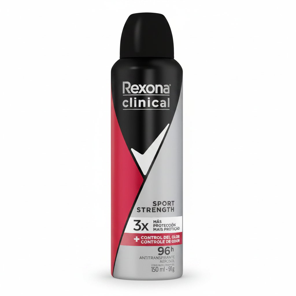 REXONA Desodorante Spray Clinical Sport Strenght 150ml