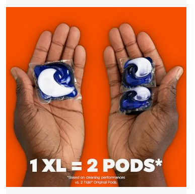 Tide Detergente Odor + Oxi 25 Pods XL