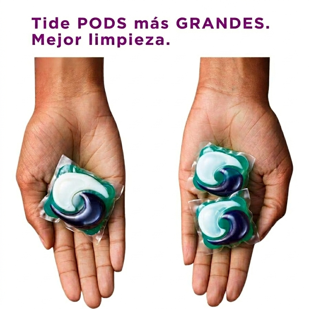 TIDE Detergente Odor + Oxi 25 Pods XL
