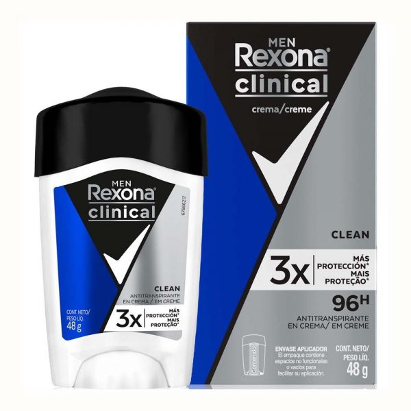 REXONA CLINICAL Clean 48g